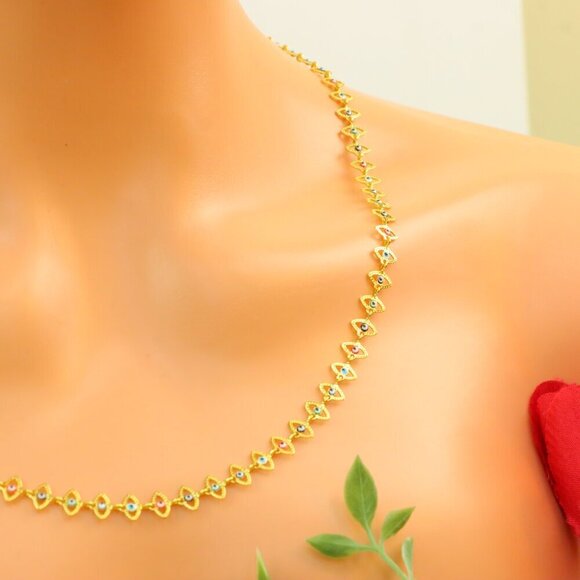 "New Beautiful Design Necklace Chain for Women/Girls, Gift, N660 - Picture 11 of 15